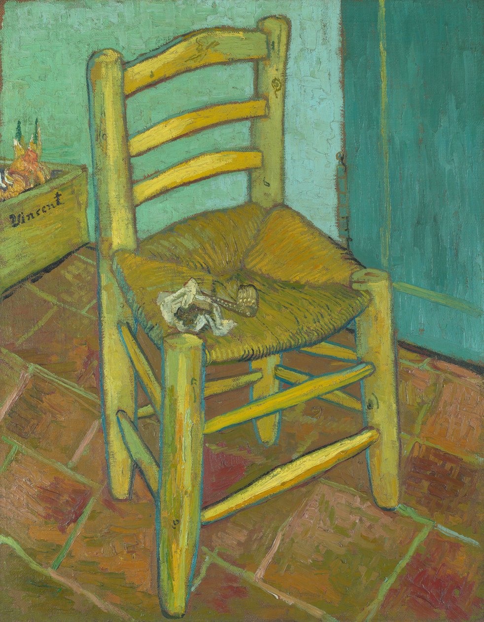 Vincentin tuoli, 1888 tekijältä Vincent van Gogh