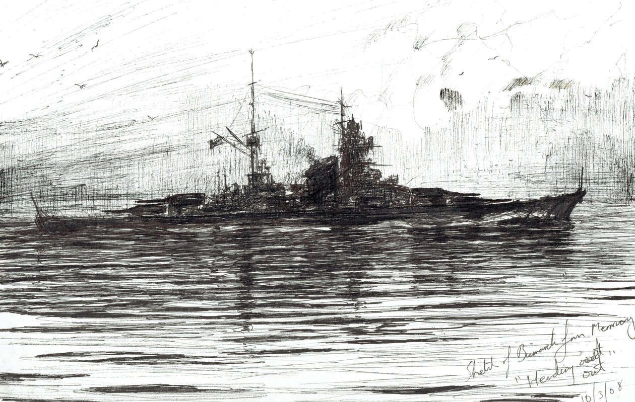 Bismarck lähtee ulos, 2008 tekijältä Vincent Alexander Booth