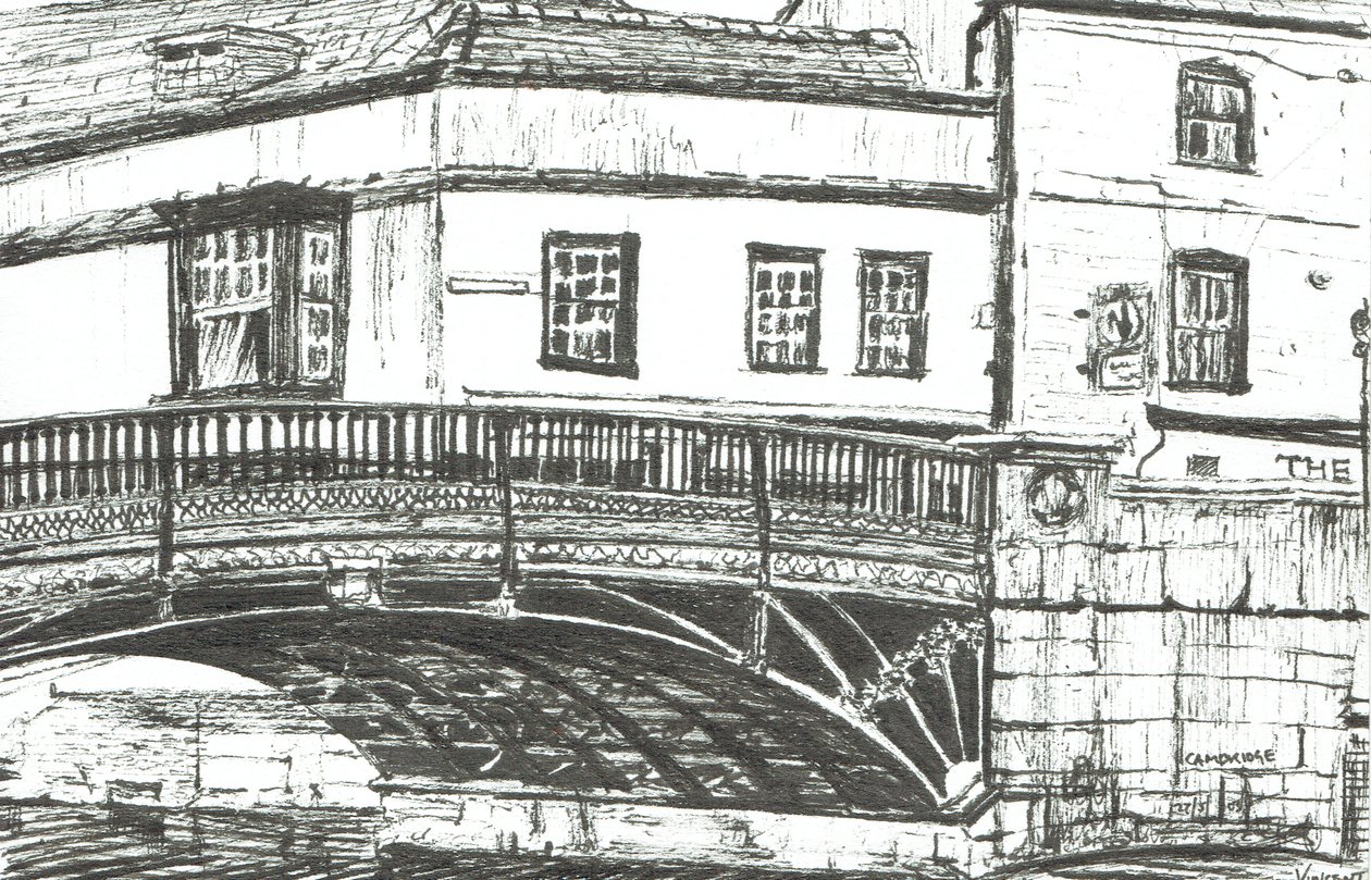 Cambridge, 2008, (muste paperille) tekijältä Vincent Alexander Booth