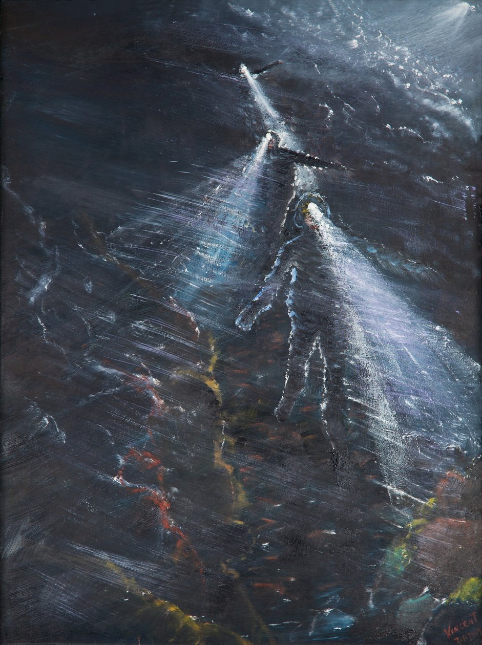 Blencatheran yöjuoksu, 2016, tekijältä Vincent Alexander Booth