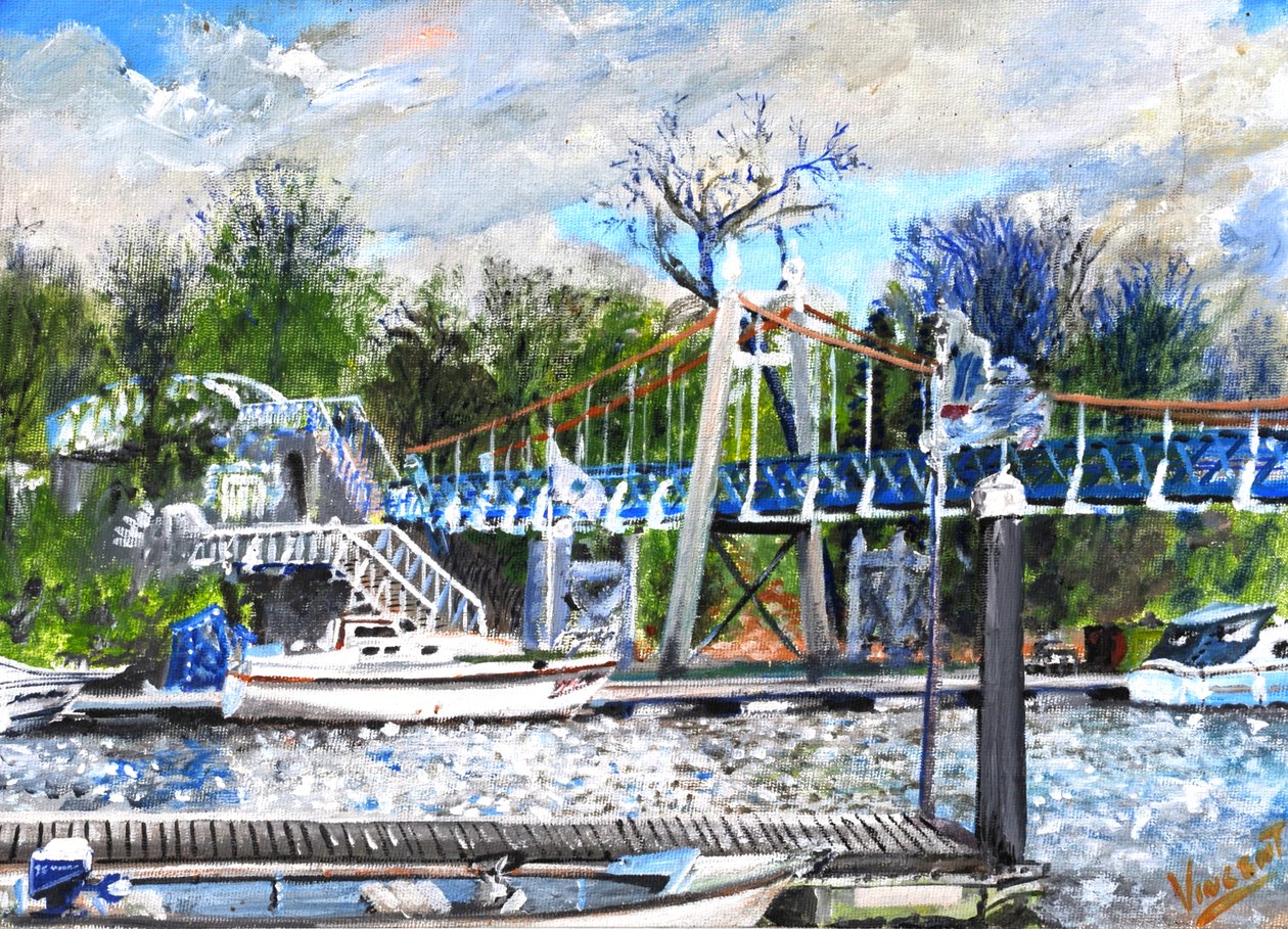 Teddington Lock, 2001 tekijältä Vincent Alexander Booth