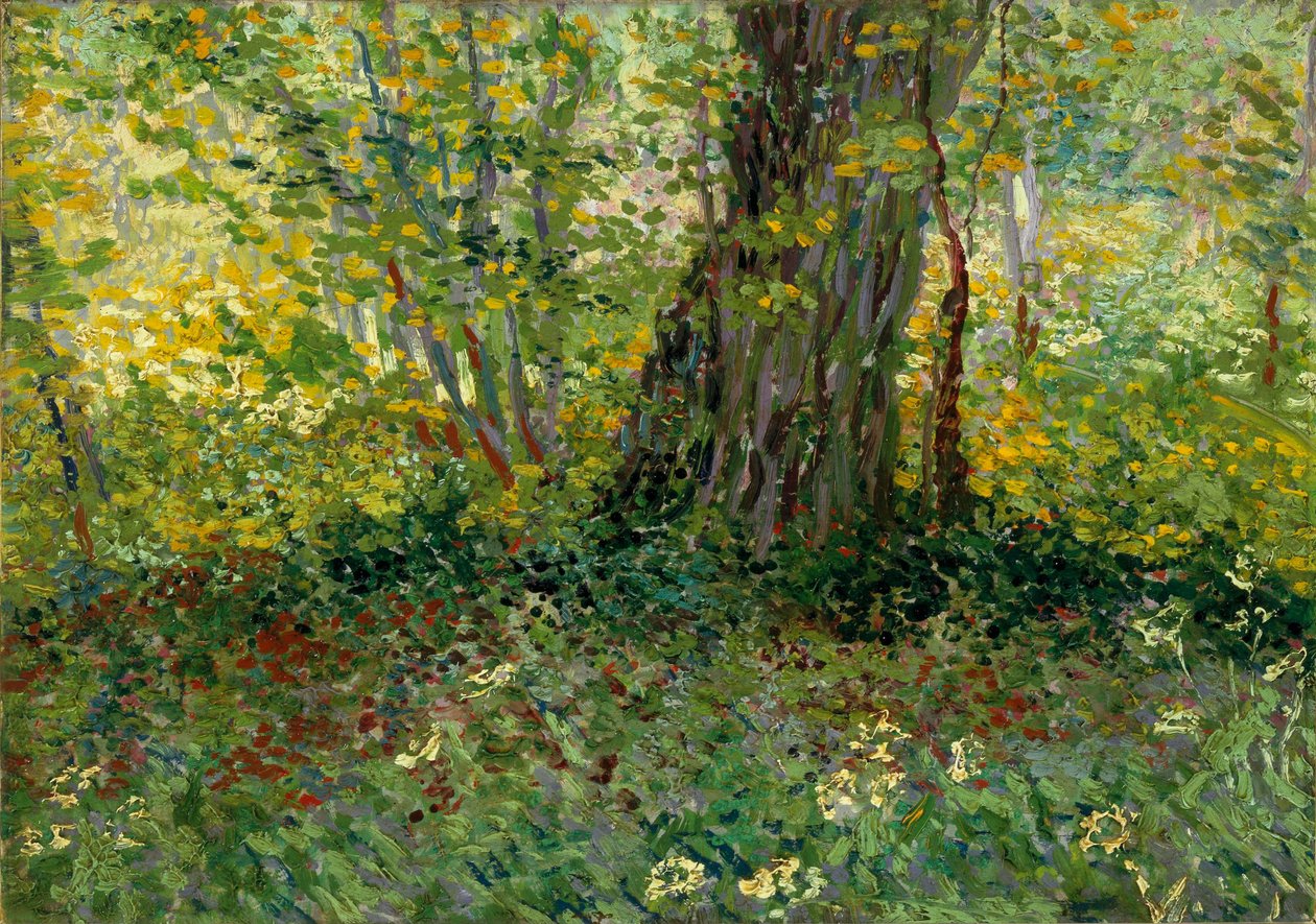Sous-bois Underwood, 1887. tekijältä Vincent van Gogh