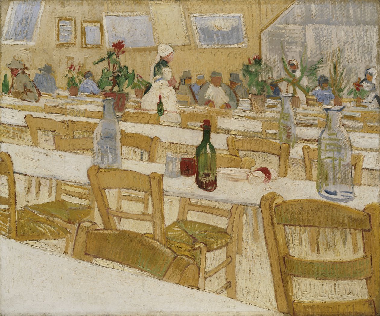 Ravintolan sisustus, 1887-88 tekijältä Vincent van Gogh