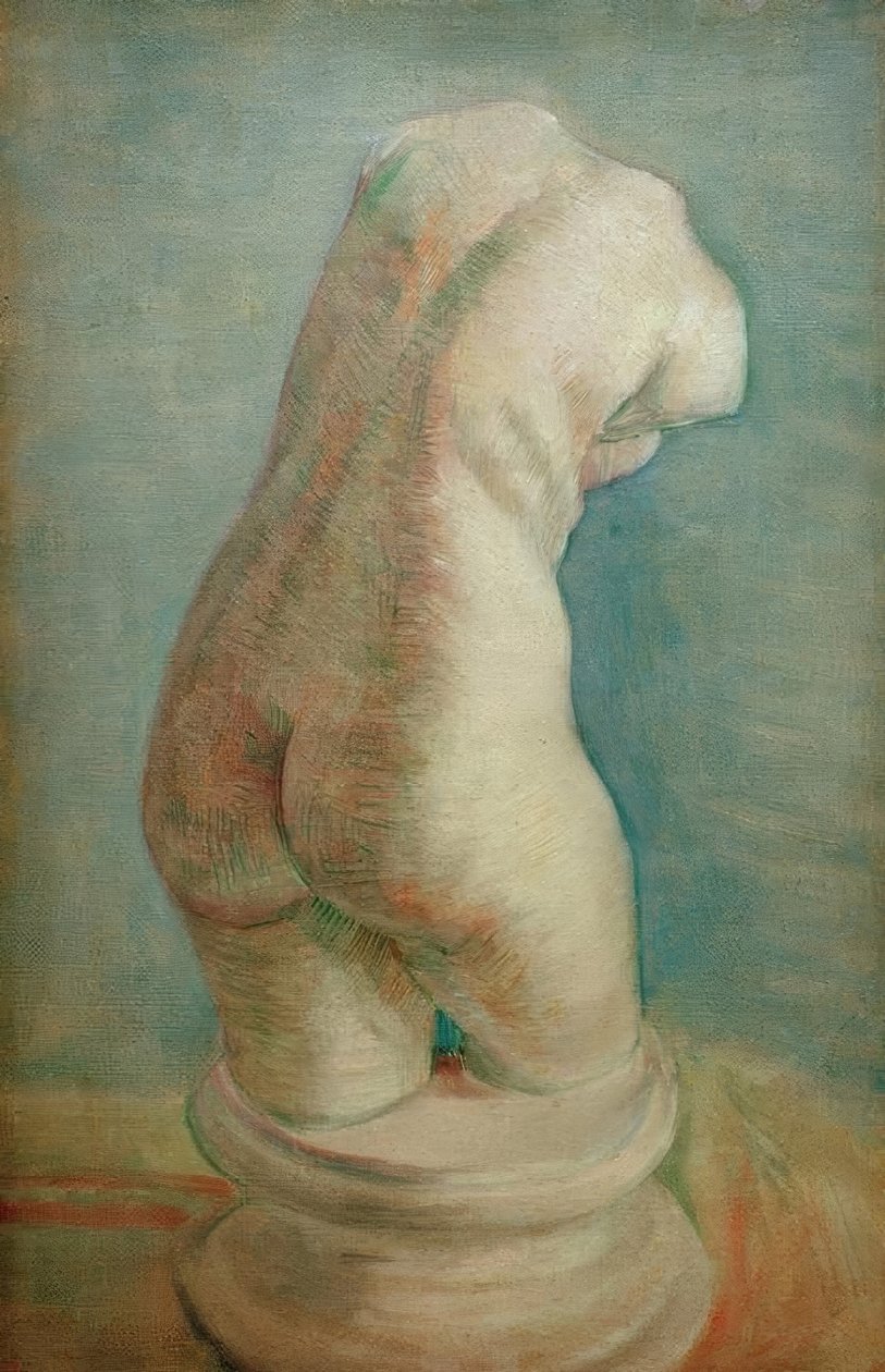 Gipstorso (weiblich) Rückenansichtissa tekijältä Vincent van Gogh