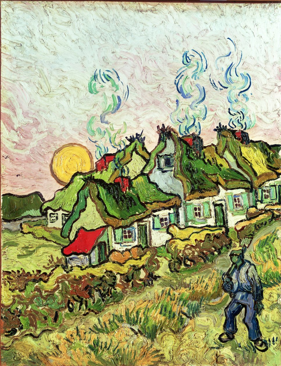 Talo ja hahmo tekijältä Vincent van Gogh