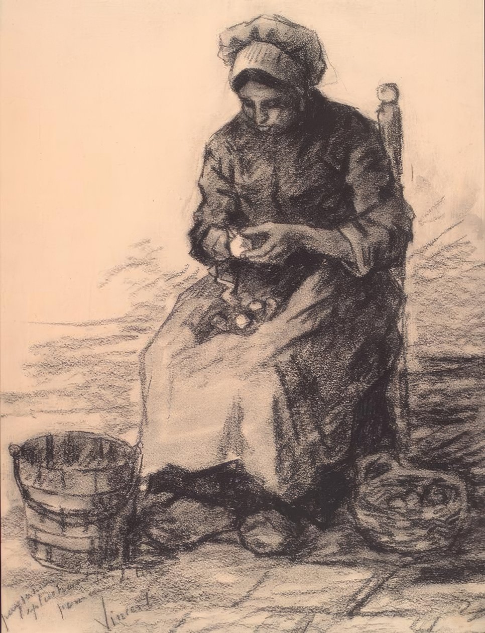 Perunankuorija tekijältä Vincent van Gogh
