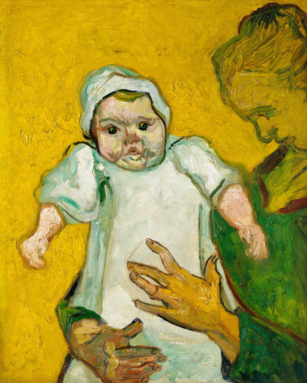 Madame Roulin ja hänen vauvansa, 1888. tekijältä Vincent van Gogh