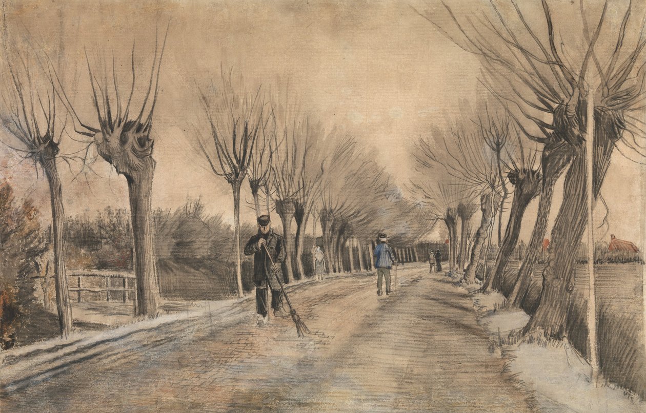 Road in Etten, 1881. tekijältä Vincent van Gogh