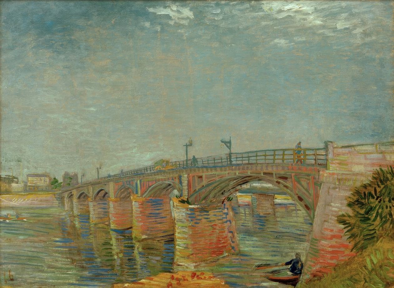 Seinen silta Asnièresin lähellä tekijältä Vincent van Gogh