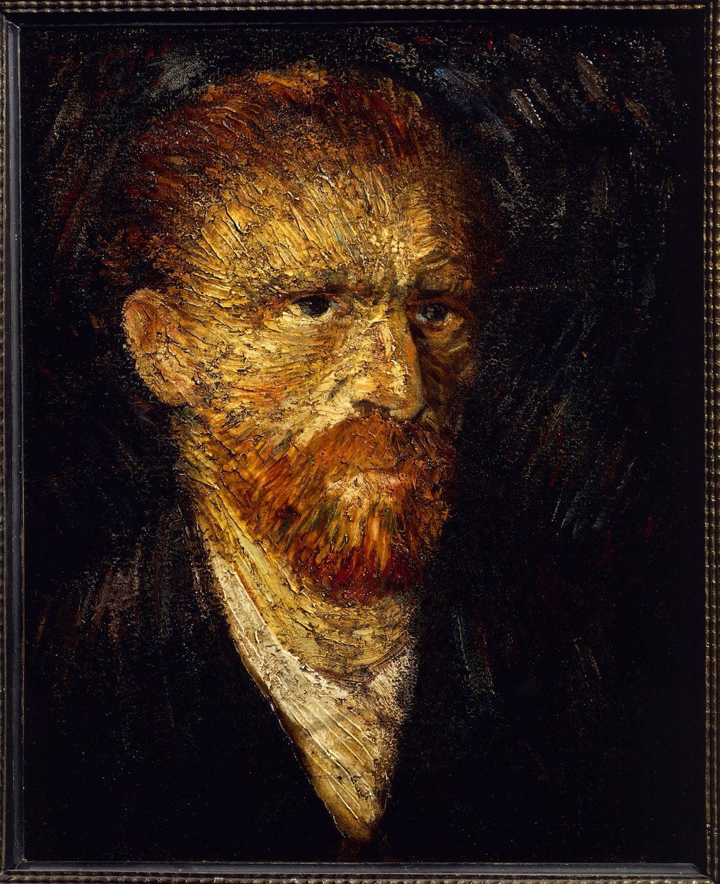 Omakuva (öljy kankaalle tekijältä Vincent van Gogh