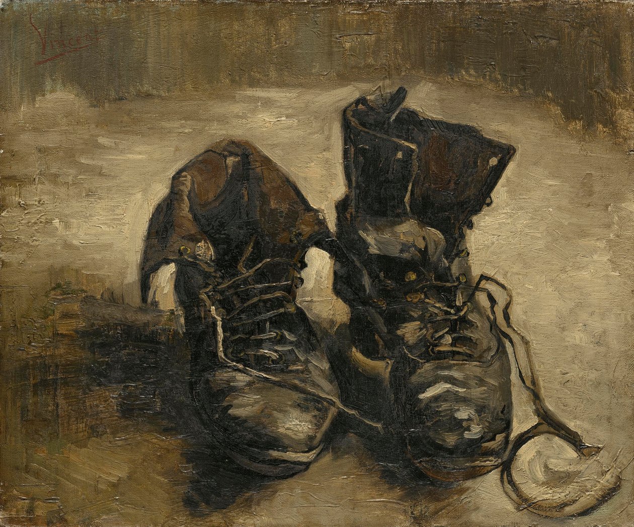 Kengät, 1886 tekijältä Vincent van Gogh