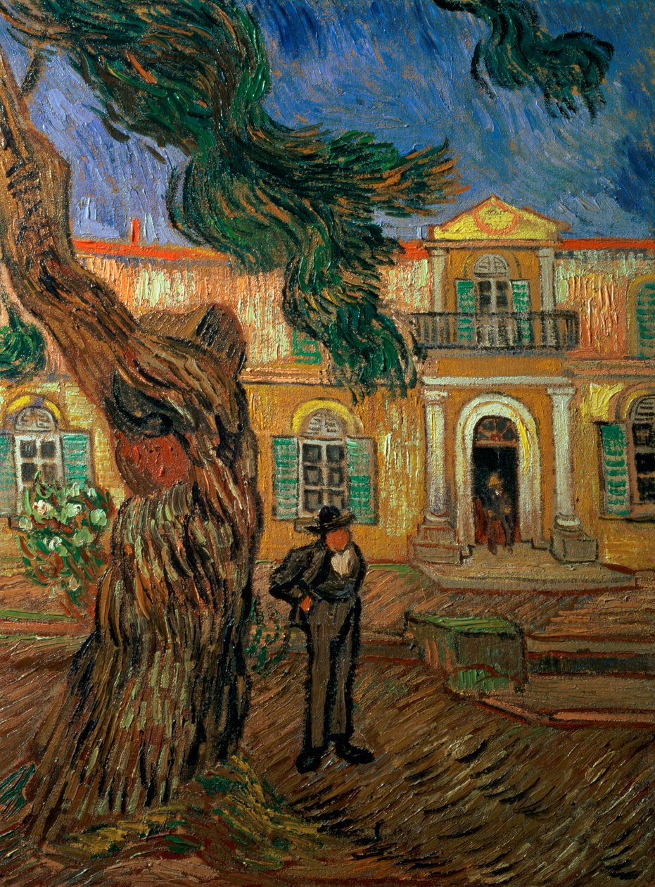 St. Paulin sairaala, St Remy, 1889 tekijältä Vincent van Gogh