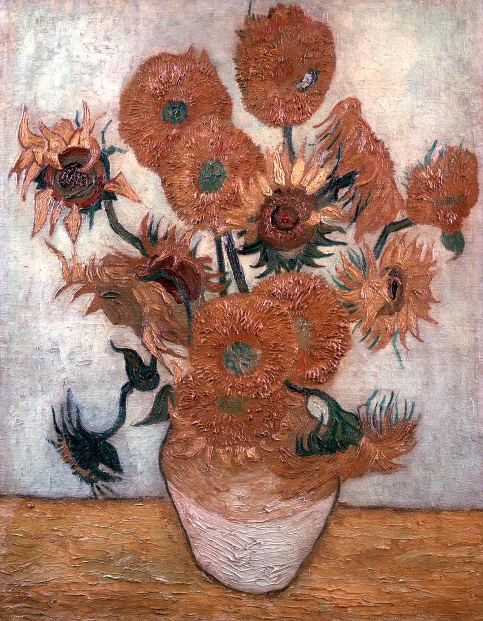 Auringonkukat, 1889. tekijältä Vincent van Gogh