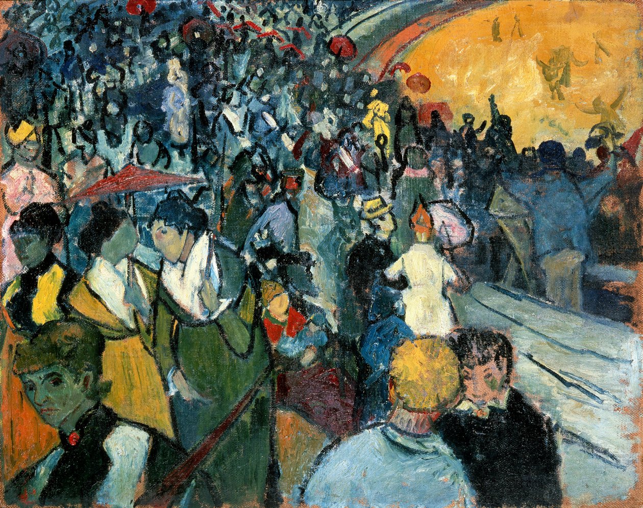Arlesin areena, 1888. tekijältä Vincent van Gogh