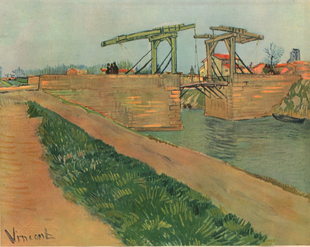 Drawbridge, maaliskuu 1888, 1947. tekijältä Vincent van Gogh