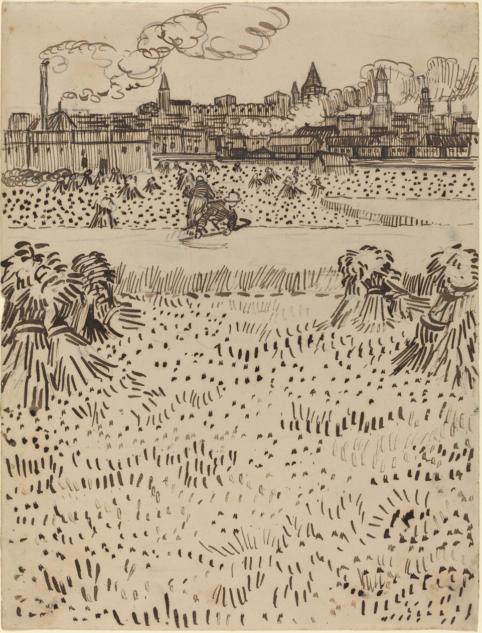 Sato, 1888. tekijältä Vincent van Gogh