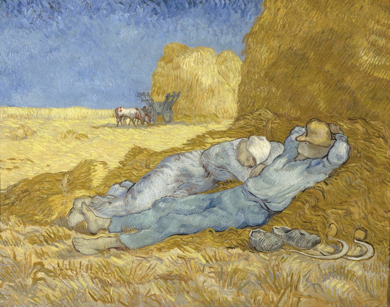 Milletin jälkeinen siesta, 1890 tekijältä Vincent van Gogh