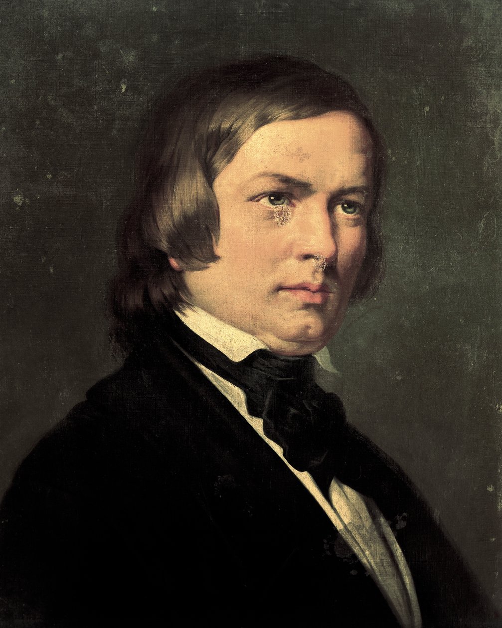 Robert Schumannin muotokuva (Zwickau tekijältä Vincenzo Busciolano