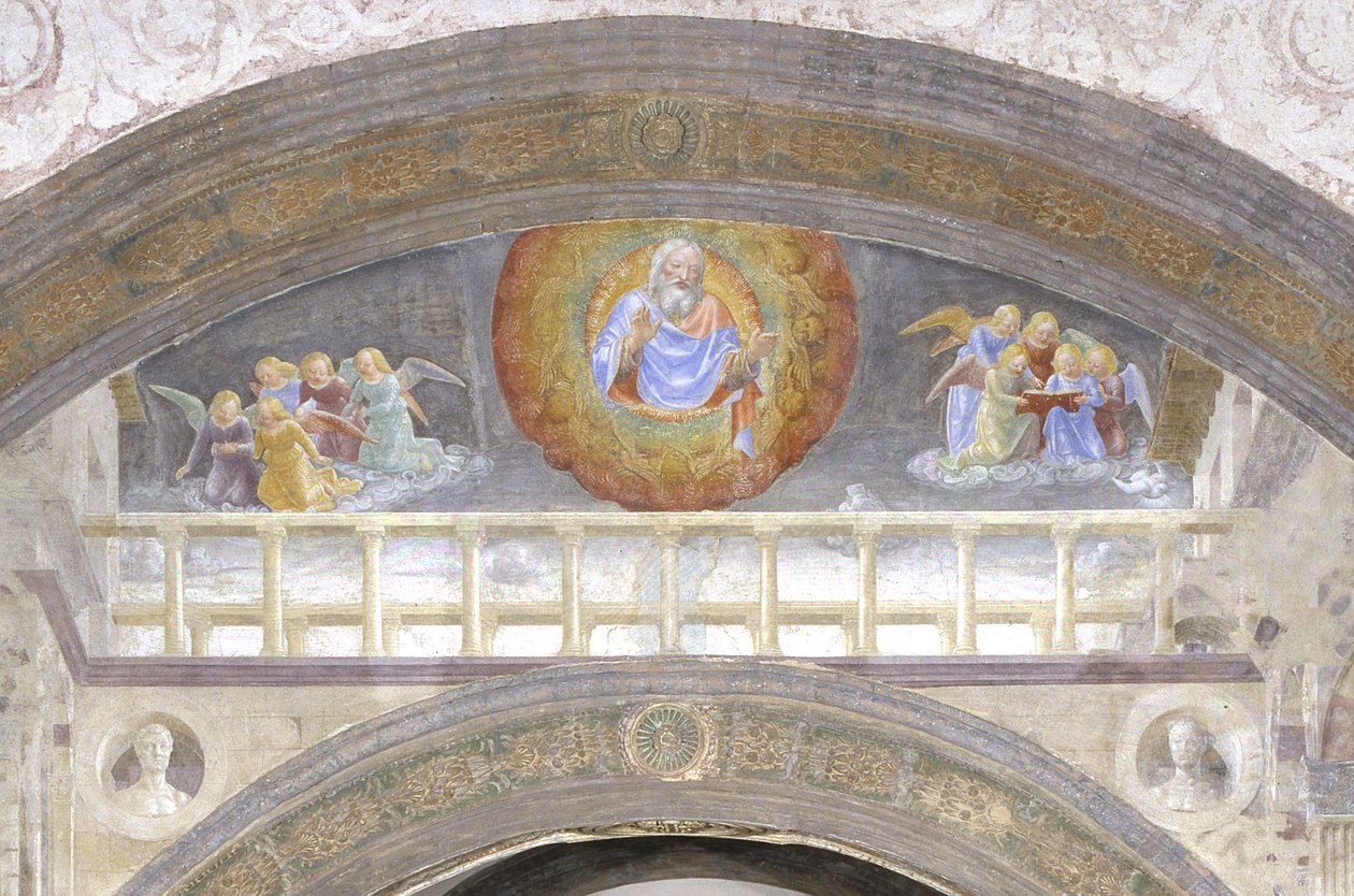 Jumala ja kerubit tekijältä Vincenzo Foppa