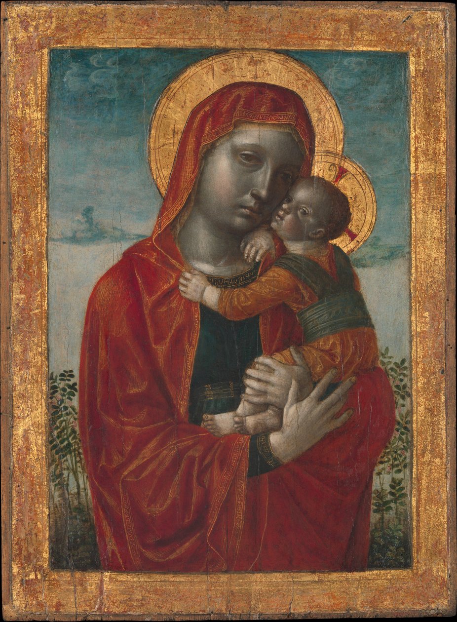 Madonna ja lapsi, n. 1480. tekijältä Vincenzo Foppa