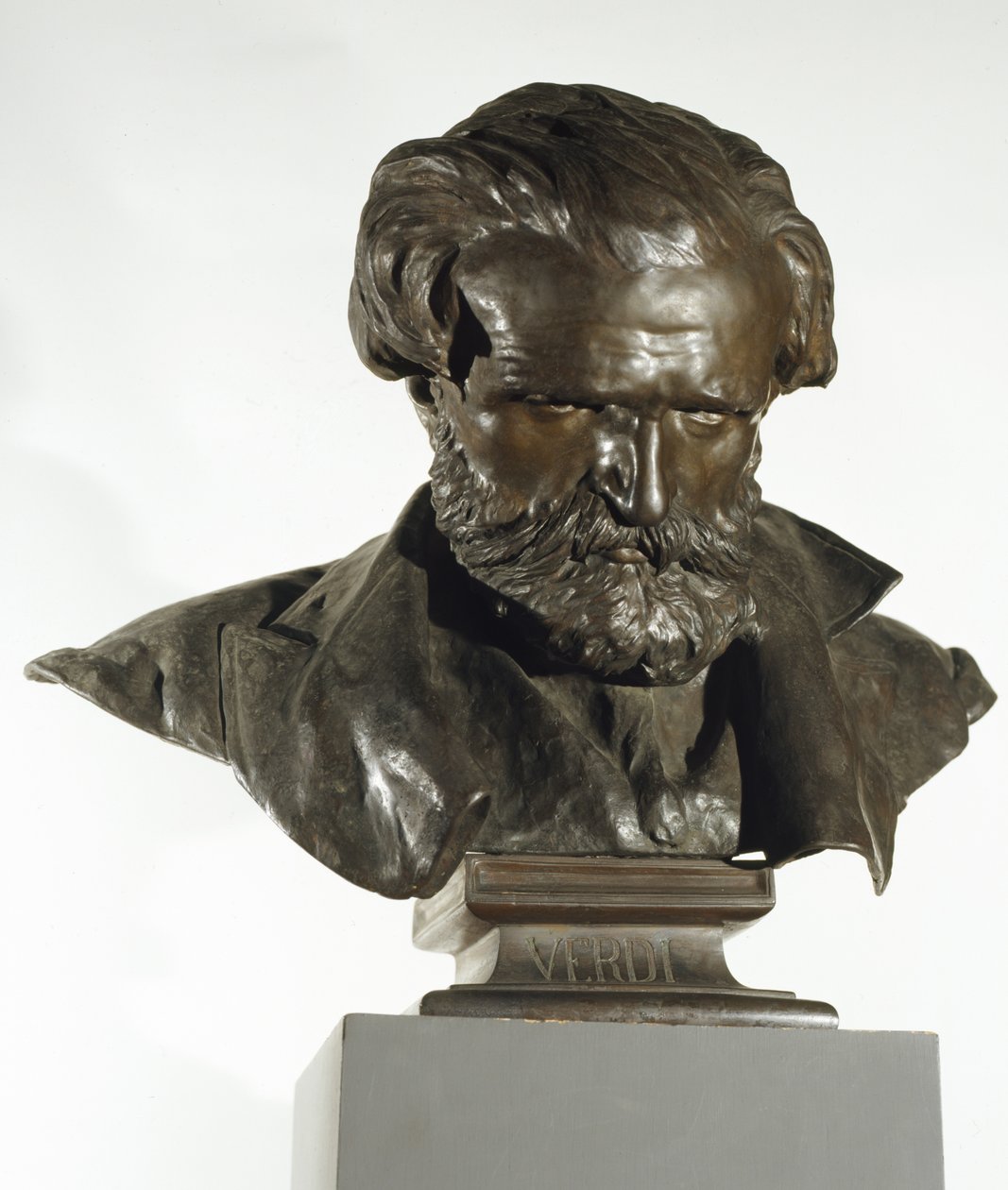 Giuseppe Verdi (pronssi) tekijältä Vincenzo Gemito