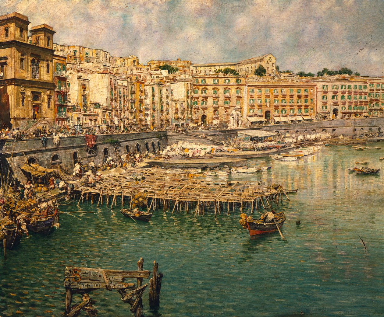 Saint Lucia Napolissa tekijältä Vincenzo Migliaro