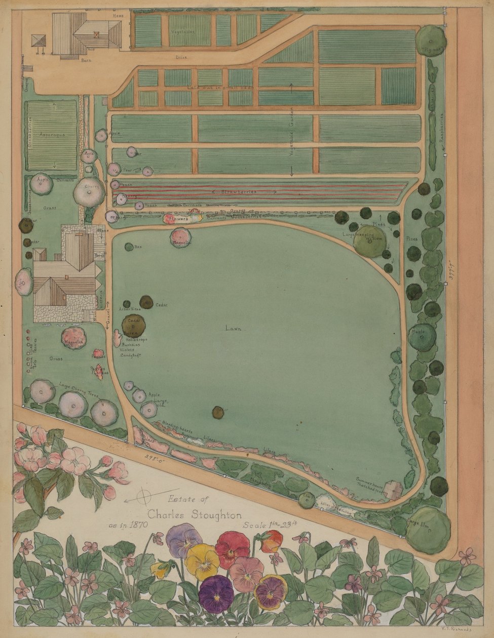 Stoughton Estate, c. 1936. tekijältä Virginia Richards