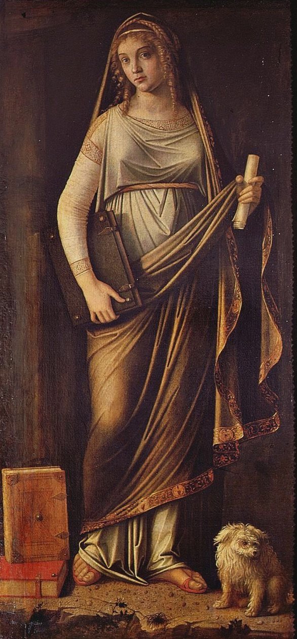 Sibilla tekijältä Vittore Carpaccio