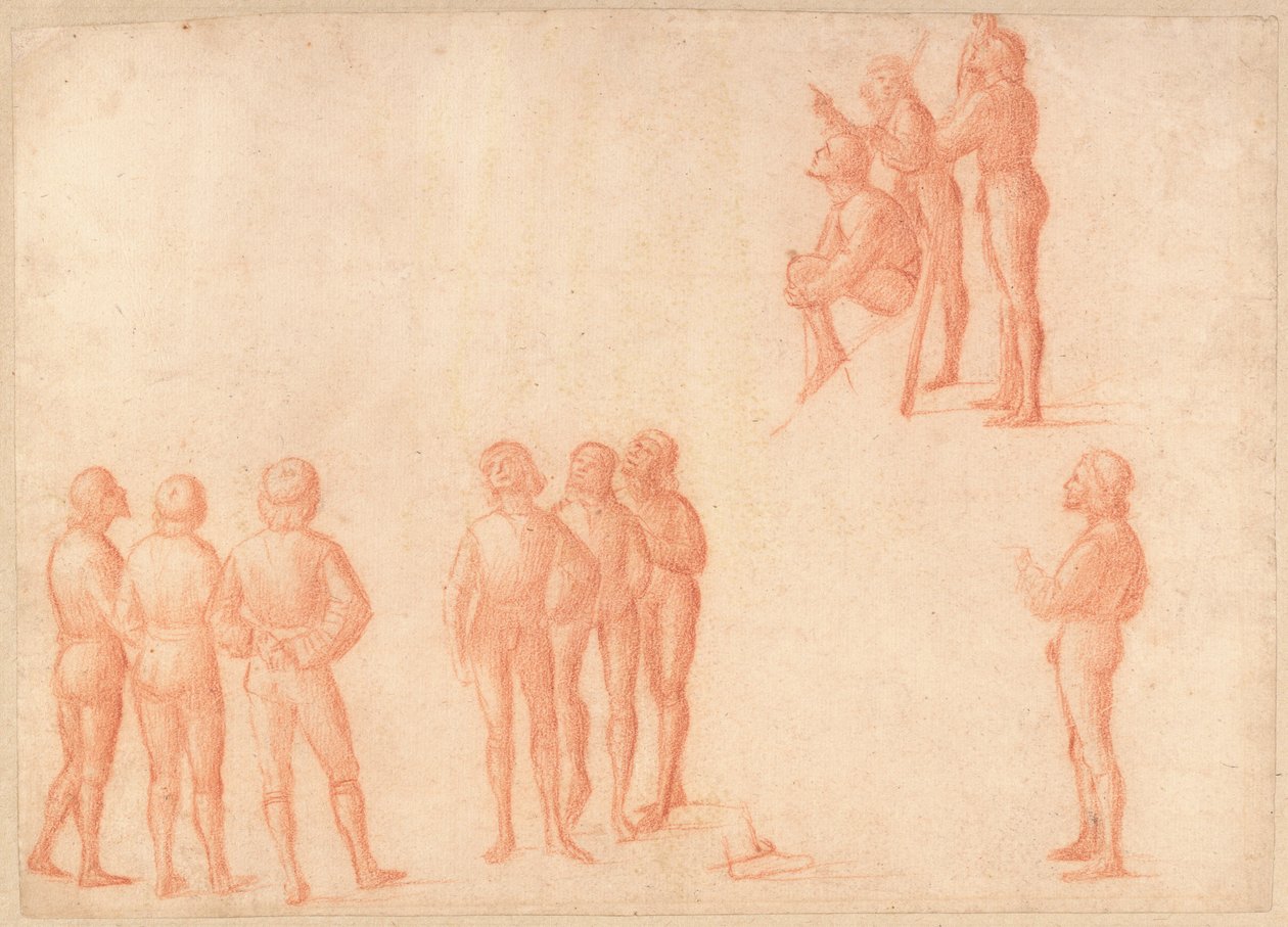 Mieshahmojen ryhmät tekijältä Vittore Carpaccio