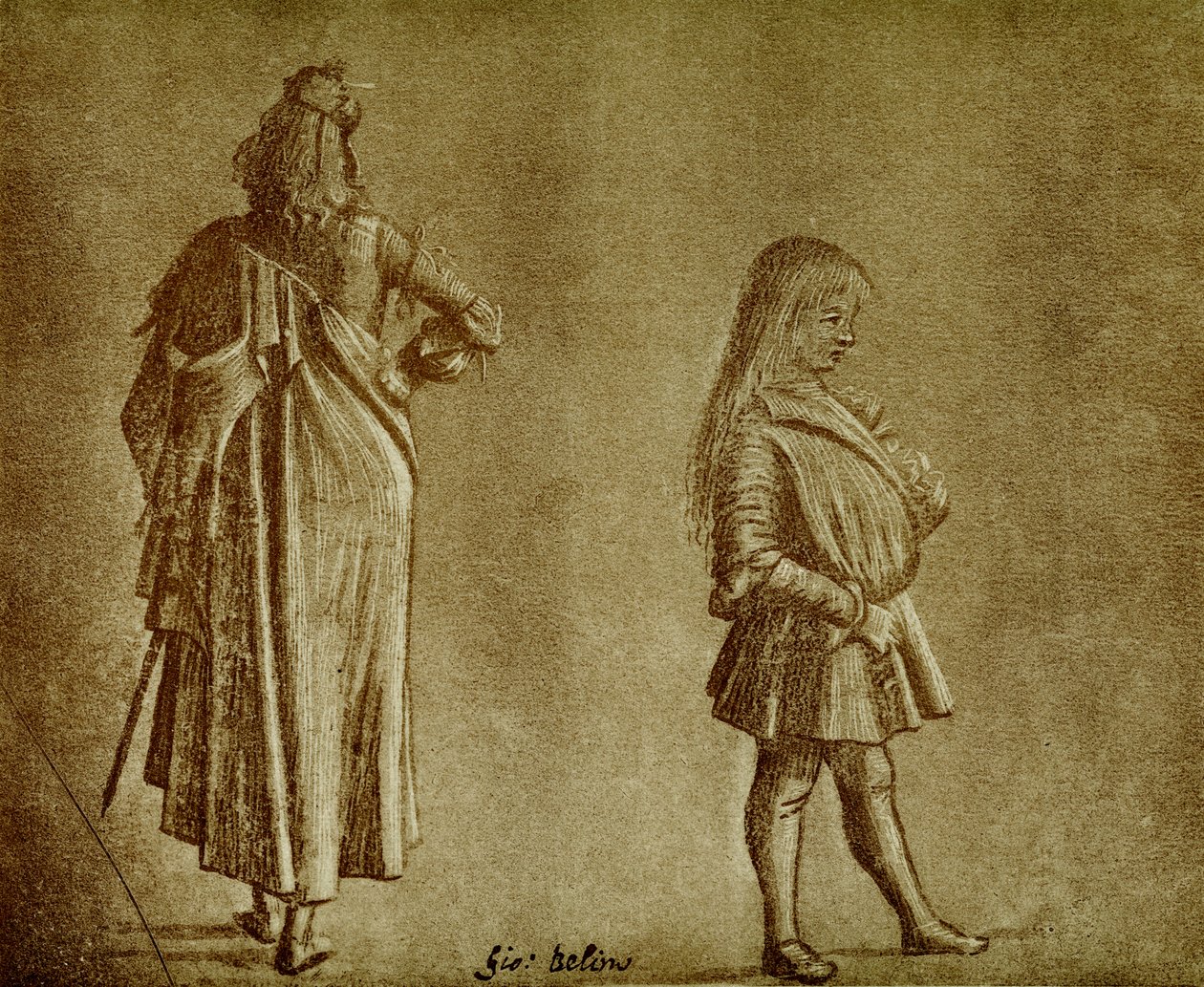Nuoruus ja poika tekijältä Vittore Carpaccio