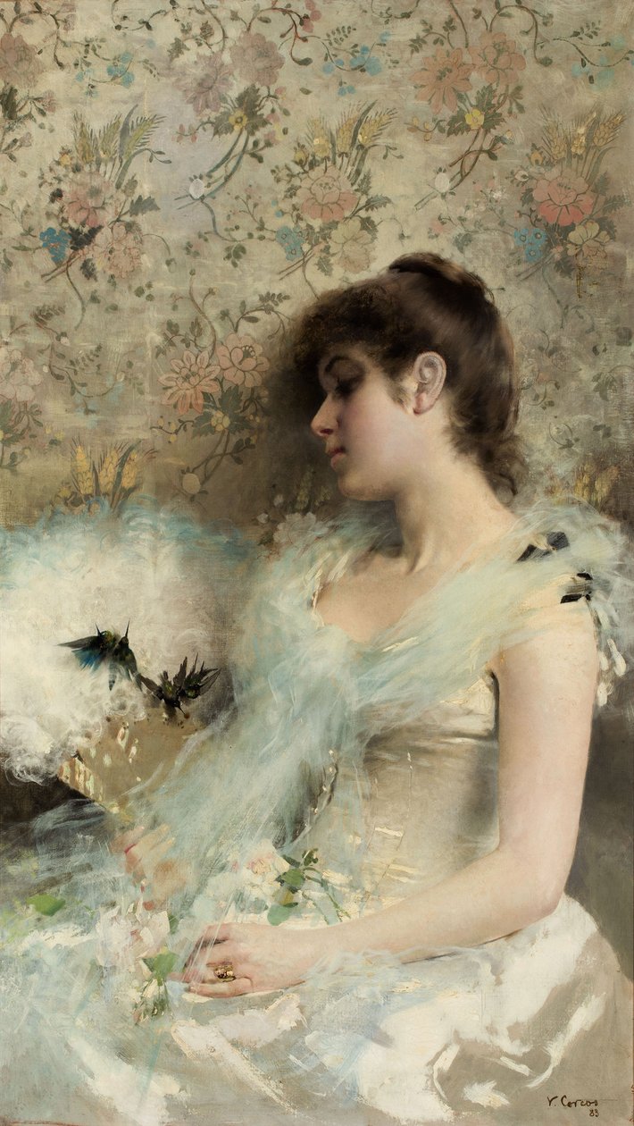 Hummingbird, 1883. tekijältä Vittorio Matteo Corcos