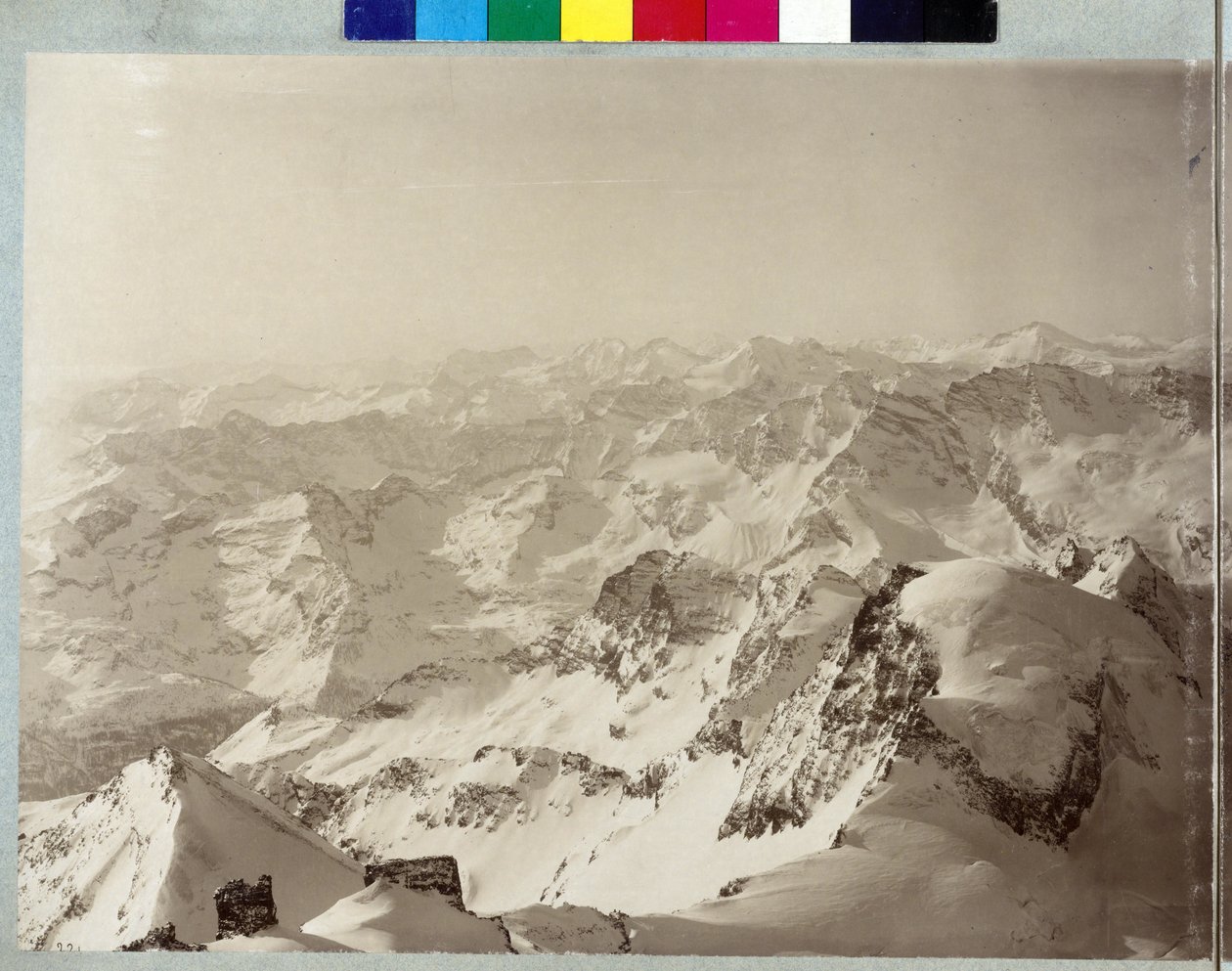 Alppien panoraama tekijältä Vittorio Sella