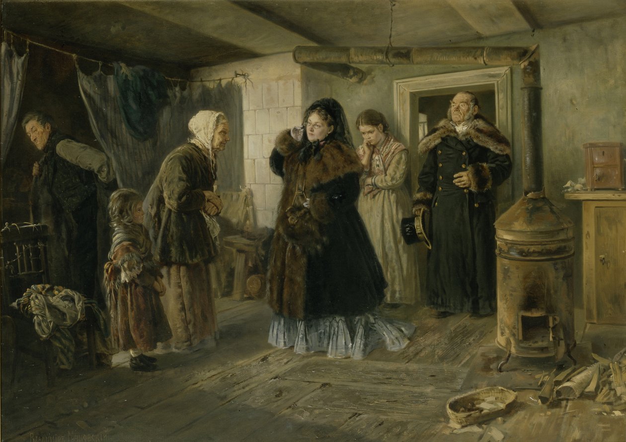 Filantroopit, 1874 tekijältä Vladimir Egorovic Makovsky