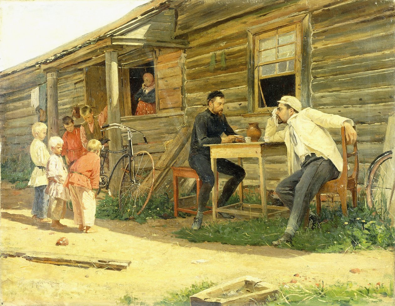 Polkupyörä tekijältä Vladimir Egorovic Makovsky