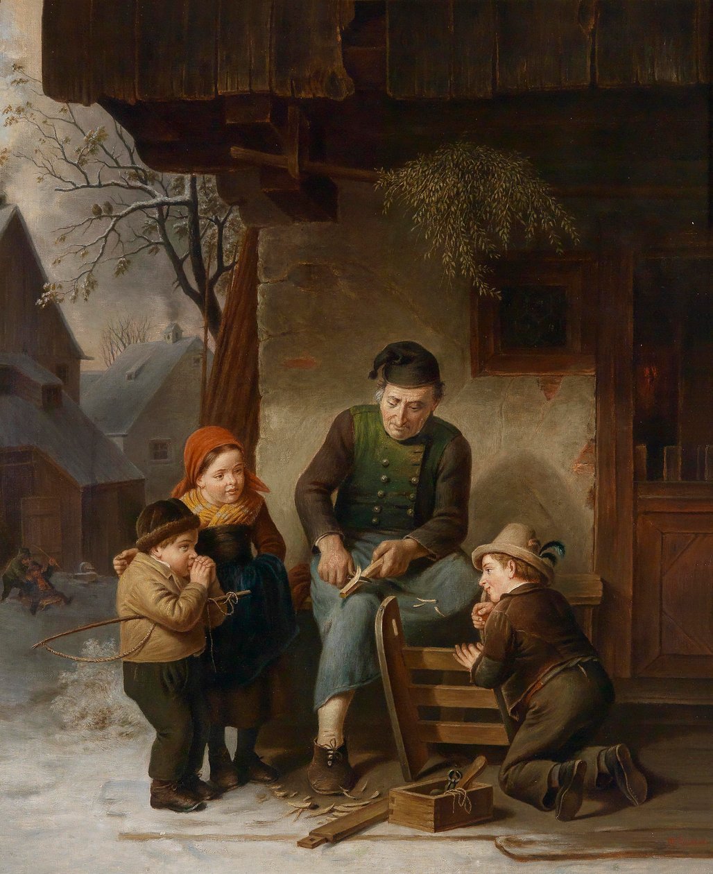 Der Schlittenschnitzer tekijältä W. Geisler