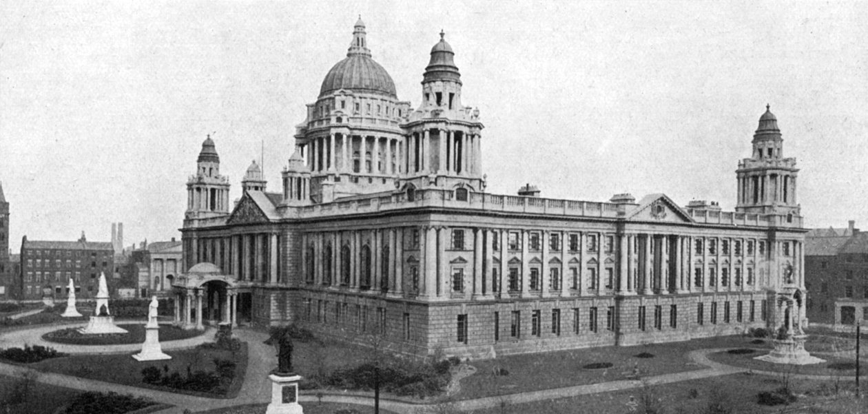 Kaupungintalo, Belfast, 1924-1926 tekijältä WA Green