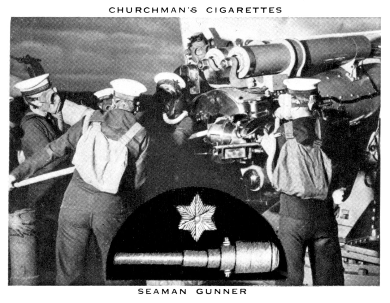 Merimies Gunner, 1937. tekijältä WA and AC Churchman