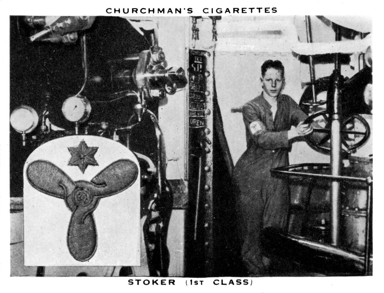 Stoker, 1. luokka, 1937. tekijältä WA and AC Churchman