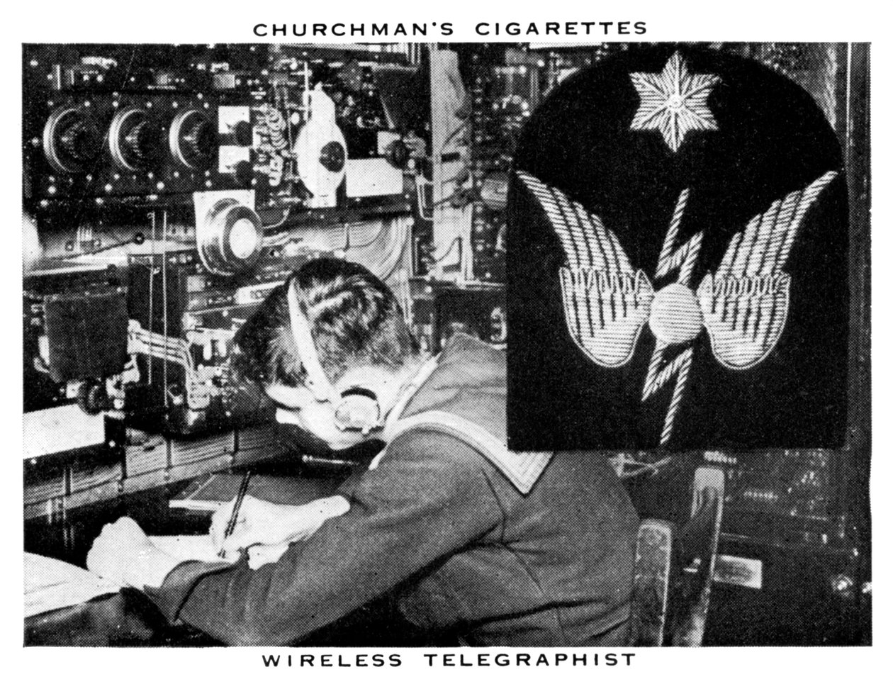 Langaton lennättäjä, 1937. tekijältä WA and AC Churchman