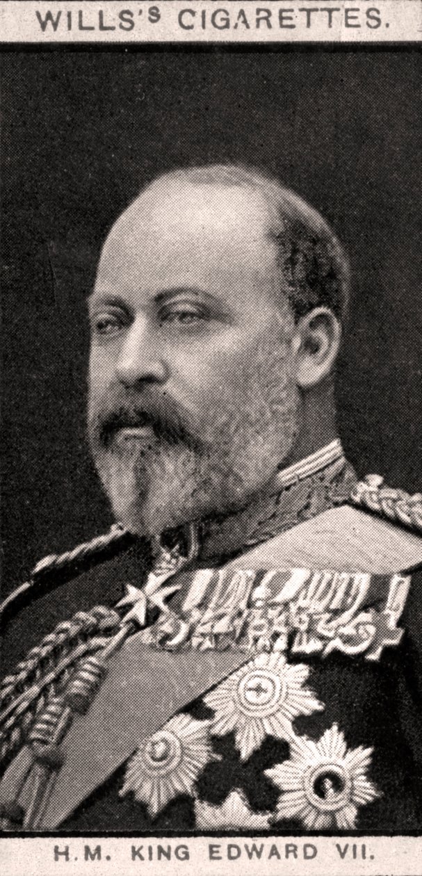 H.M. Kuningas Edward VII, 1908. tekijältä WD and HO Wills