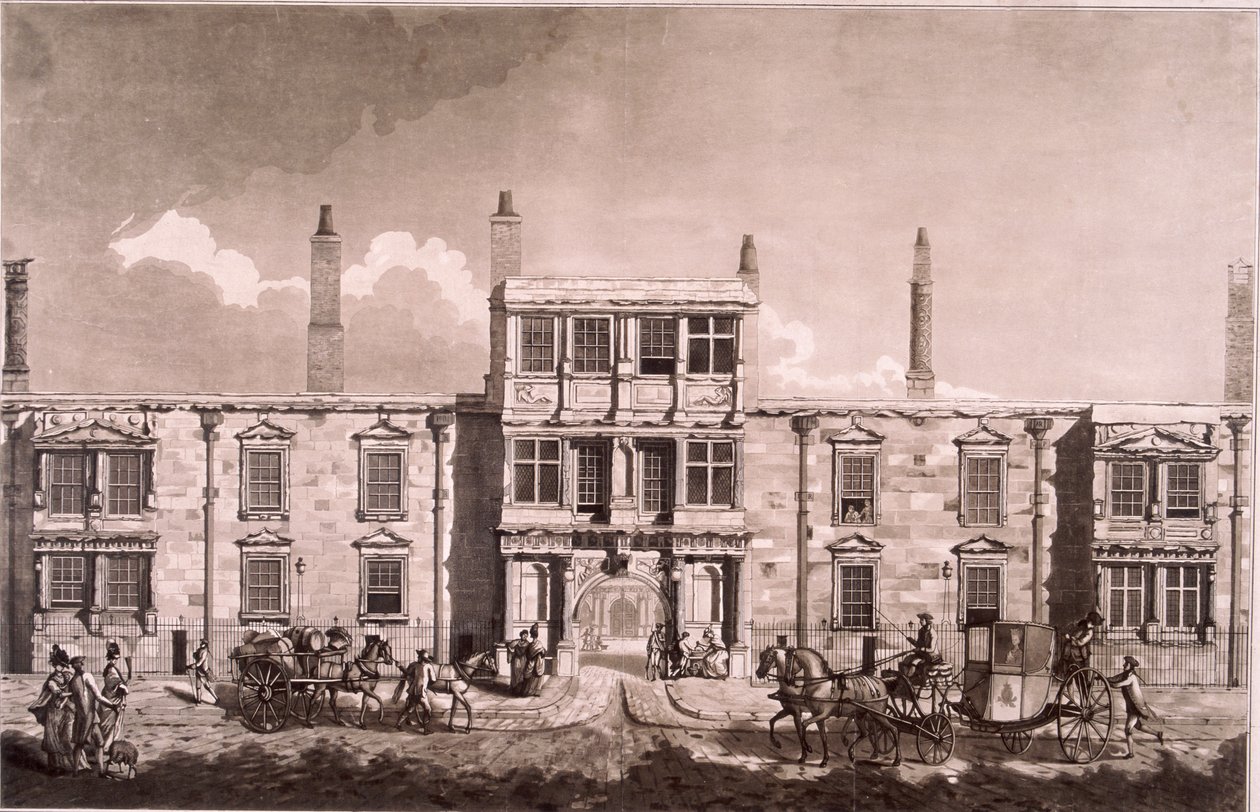 Somerset House, Lontoo, 1777 tekijältä WG Moss