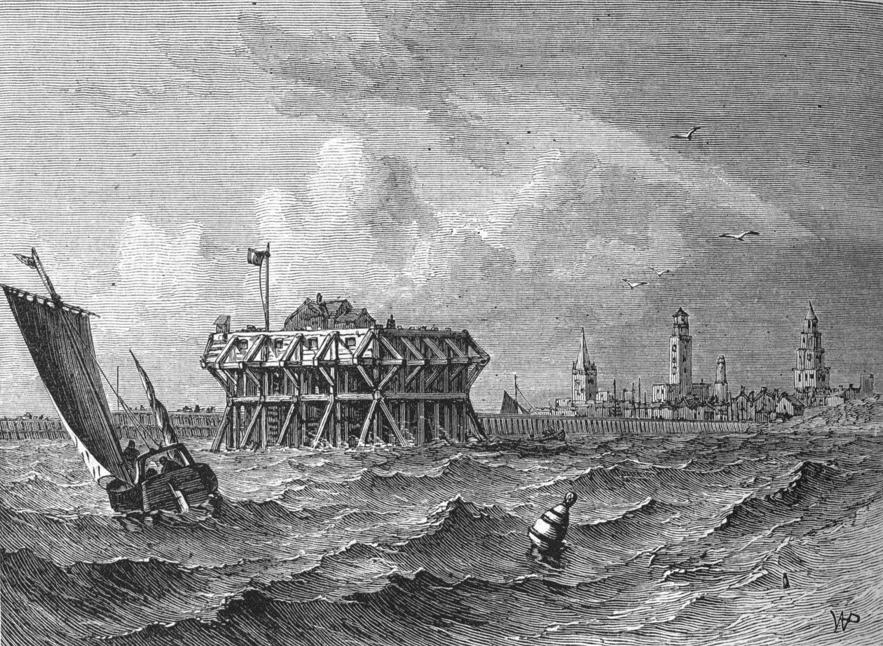 "Calais merestä", 1880 tekijältä W.P.