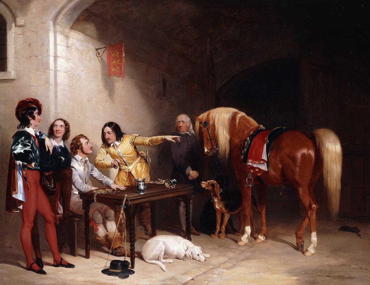 Paalu, 1837 tekijältä W. Barraud