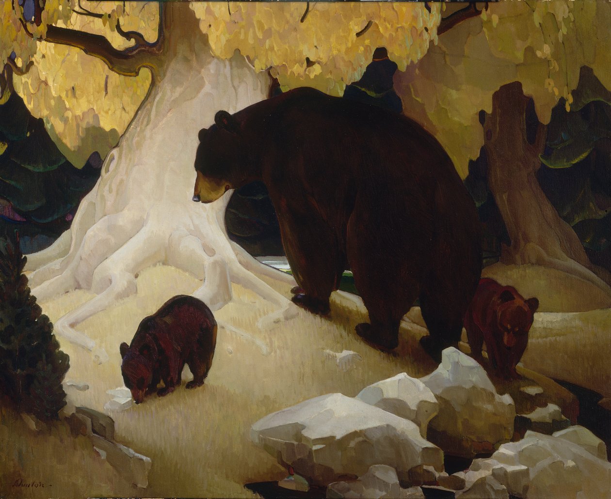 Fall in the Foothills, n. 1933-1934. tekijältä W. Herbert Dunton