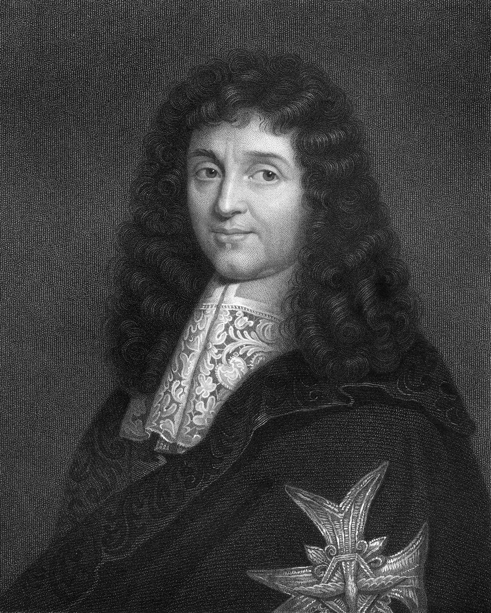 Jean-Baptiste Colbert, 1600-luvun Ranskan valtiomies, 1836. tekijältä W. Holl