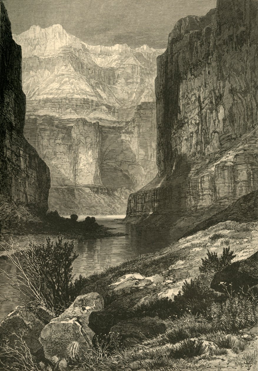 "Marble Canyon", 1874. tekijältä W. J. Linton