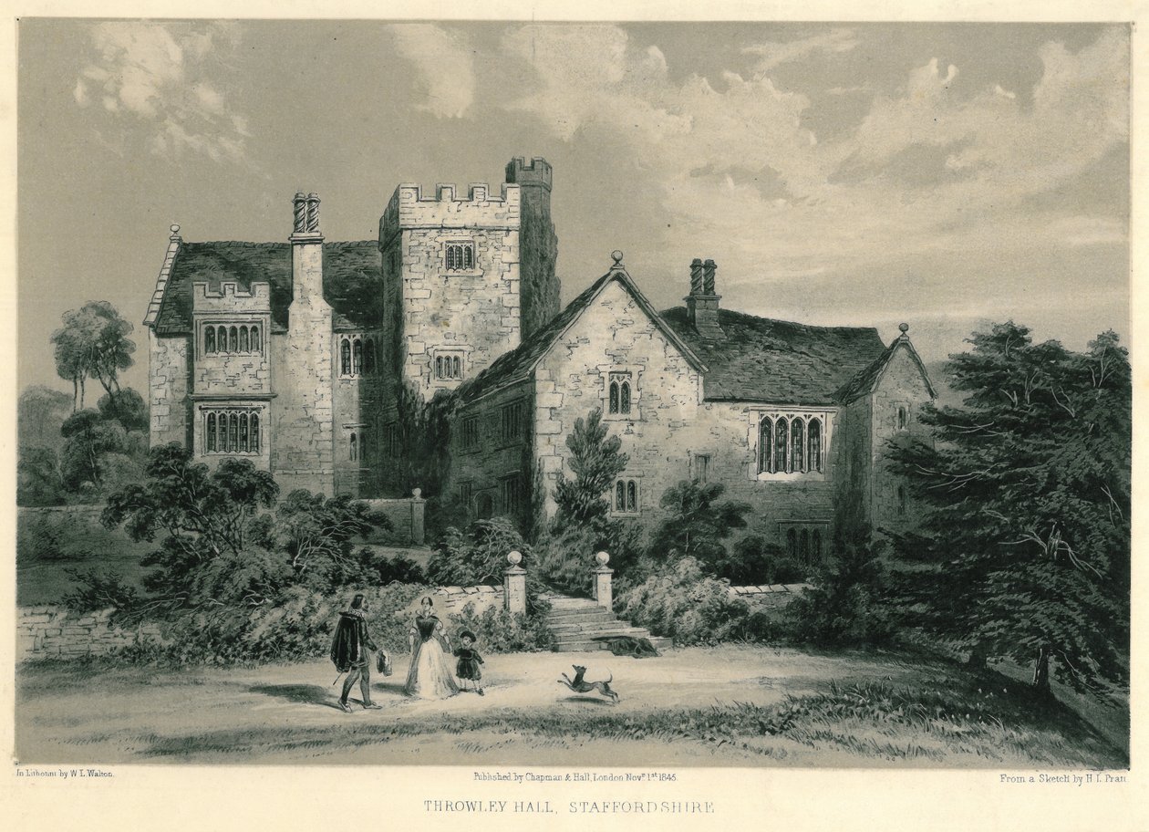 Throwley Hall tekijältä W. L Walton