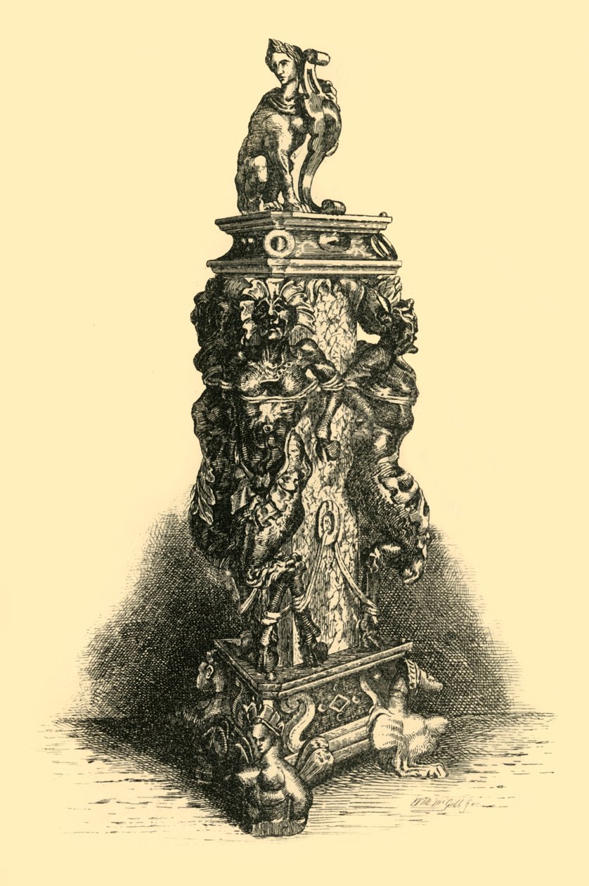 Ruokailuvälinekotelo, 1881. tekijältä W. M. McGill