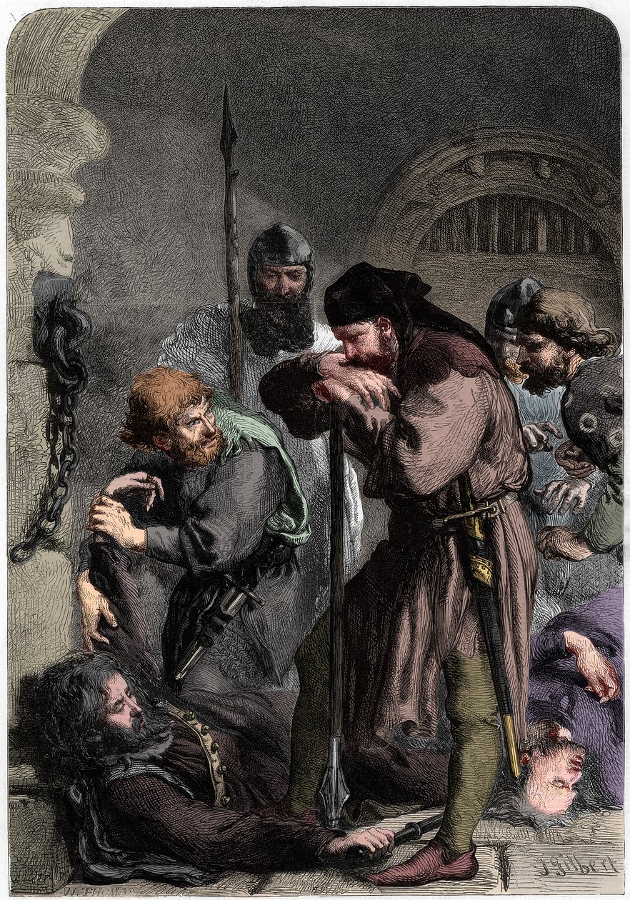 "Richard II:n kuolema", 1861 tekijältä W Thomas