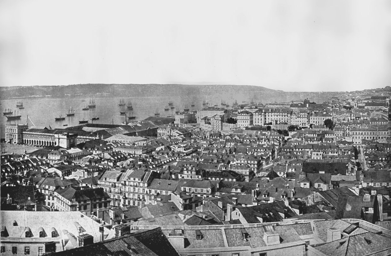 Lissabon, Portugali, 1895. tekijältä W and S Ltd